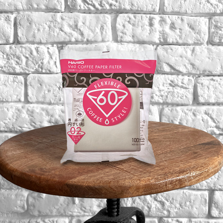 Hario V60 Coffee Paper Filter Filterpapier 02 Filterkaffee Zubereitung Zubehör - The Holy Cross Brewing Society
