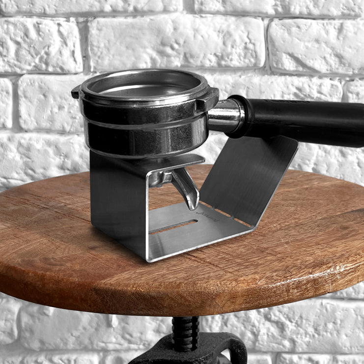 JoeFrex Siebträger Ständer Portafilter Stand Zubereitung Zubehör - The Holy Cross Brewing Society