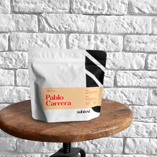 PABLO CARRERA Filterkaffee - Subtext Coffee