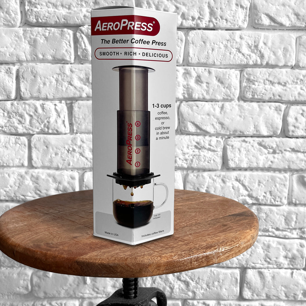 Aerobie AeroPress Filterkaffee Zubereitung Zubehör - The Holy Cross Brewing Society