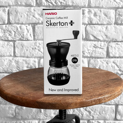 Hario Ceramic Coffee Mill Skerton Plus Mühle Kaffeemühle Handmühle Zubereitung Zubehör - The Holy Cross Brewing Society