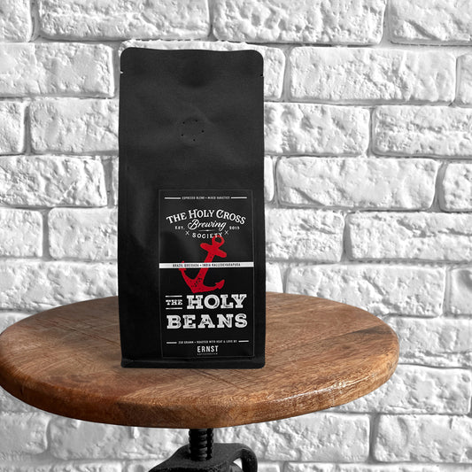Specialtycoffee Espresso Ernst Kaffeeröster Coffee Roaster The Holy Beans Blend Brasilien Indien Abonnement - The Holy Cross Brewing Society