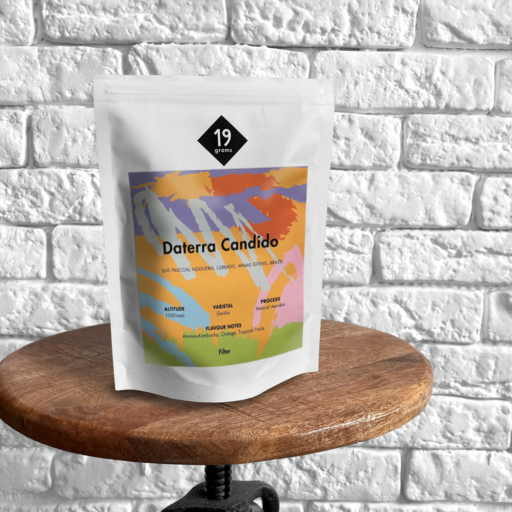 DATERRA CANDIDO Filterkaffee - 19grams Coffee Roasters (Single Brew Portion 15g)