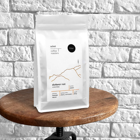 DIOFANOR RUIZ Filterkaffee (Omniroast) - Schot Coffee Roastery
